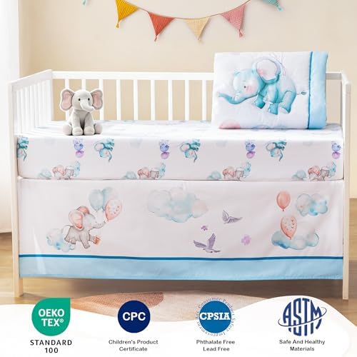 Crib Bedding Set with Plush Toy - Image 6