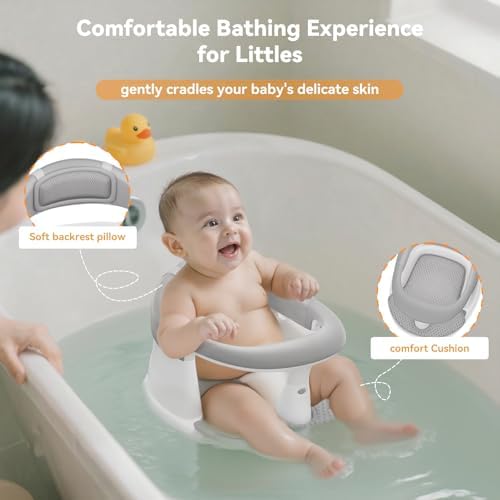 Baby Bath Seat for Babies 6 Months & Up - Image 2