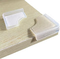 Silicone Clear Corner Protector Baby Proofing Single-Side Adhesive by Angloria