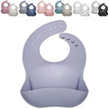 Goobie Baby Silicone Baby Bibs for Girls and Boys by Goobie+Baby