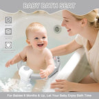 TPN Baby Bath Seat for Babies 6 Months & Up, Non-Slip Bath Tub Chair for - Image 2