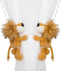 Curtain Tiebacks, 1 Pair Cute Animal Curtain Holdbacks by Vmogeicons