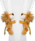 Curtain Tiebacks, 1 Pair Cute Animal Curtain Holdbacks by Vmogeicons