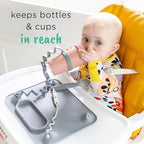 Busy Baby Bottle Bungee and Sippy Cup Strap in Food Grade Silicone - Image 2