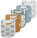 Muslin Baby Bibs for Drooling and Teething, Bibs for Boys Girls by EgmaoBaby