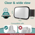 Onco Baby Car Mirror for Fixed Headrests - Image 4