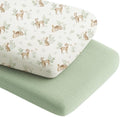Konssy Muslin Bassinet Sheets for Baby Boys and Girls, 2 Pack by Konssy