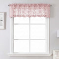 Lecloud Leia Blush Pink Sheer Valances by Lecloud