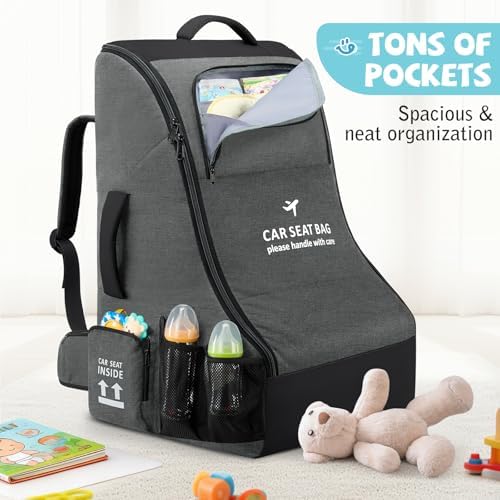 RAINSMORE Padded Car Seat Travel Bag - Image 4