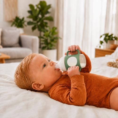 BUSOHA 2 Pack Silicone Sleeves for Pigeon Silicone Baby Bottle - Image 5