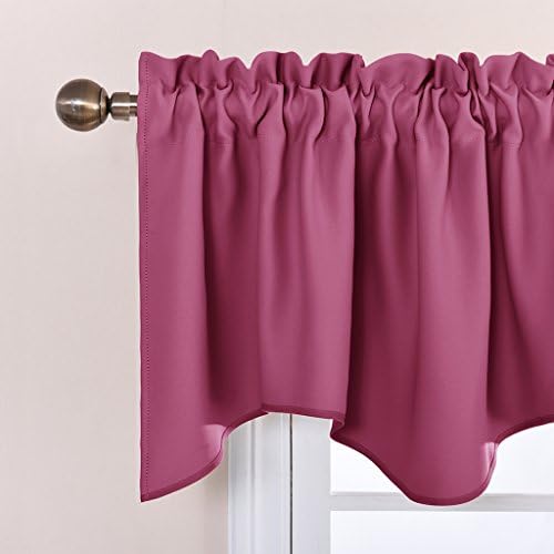 NICETOWN Blackout Valance for Girl's Room Window - Image 2