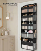 SONGMICS Over-the-Door Organizer, 5 Tier Extra Large of 9 Compartments - Image 2