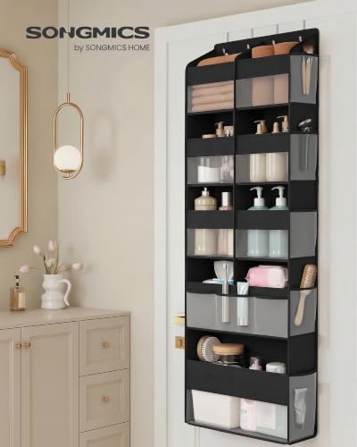 SONGMICS Over-the-Door Organizer, 5 Tier Extra Large of 9 Compartments - Image 2