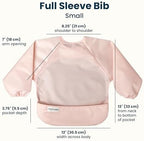 Tiny Twinkle Long Sleeve Bib for Babies & Toddlers | 2-Pack Waterproof Smock - Image 2