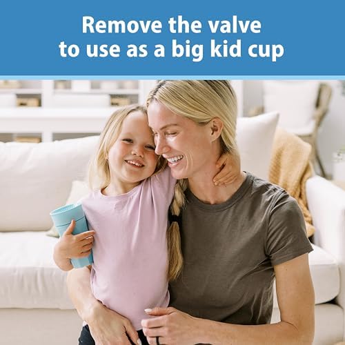 Dr. Brown's Milestones Cheers360 Spoutless Cup, Aqua & Blue - Image 5