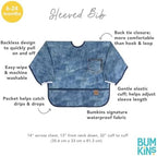 Bumkins Sleeved Bib for Girl or Boy, Baby and Toddler for 6-24 Mos, Essential - Image 5