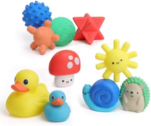 Itzy Ritzy Bathtime Gift Set, 12-Piece Bath Bath Toys, 6+ M by Unknown