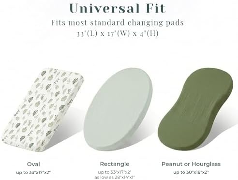 3 Pack Muslin Changing Pad Covers - Image 5