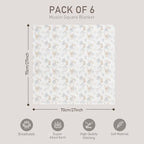 GLLQUEN BABY Receiving Blankets Muslin Swaddle Blanket - Image 5