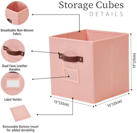 DECOMOMO Storage Bins, Cube Storage Bin - Image 3
