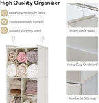 GRANNY SAYS Hanging Closet Organizer, 3 Drawers, 6 Shelves - Image 6