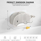 Austion Quick-Drying Baby Bath tub Toy Organizer Storage - Image 2
