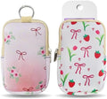 2PCS Hand Sanitizer Spray Case Hand Sanitizer Holder, Mini Zippered Pouch by Jusen