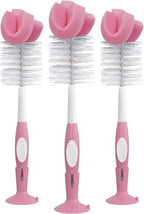 Dr. Brown's Reusable Sponge Baby Bottle Cleaning Brush Set by Unknown