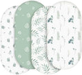 Baby Bassinet Sheets 4 Pack, Fits Rectangle Round Oval Hourglass Mattress by SoarwgKids