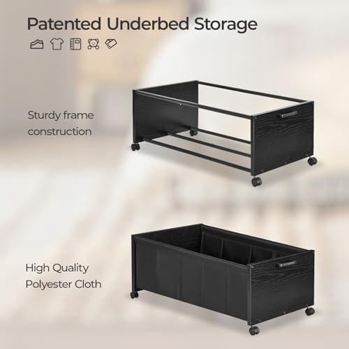 FOUCSSOMEI Under Bed Storage - Image 3