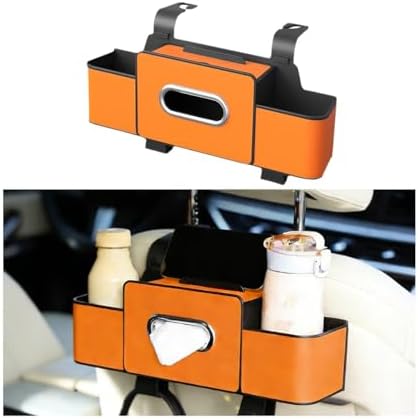 Car Headrest Backseat Organizer, 4 in 1 Multifunctional Vehicle Back Seat by Sandfren
