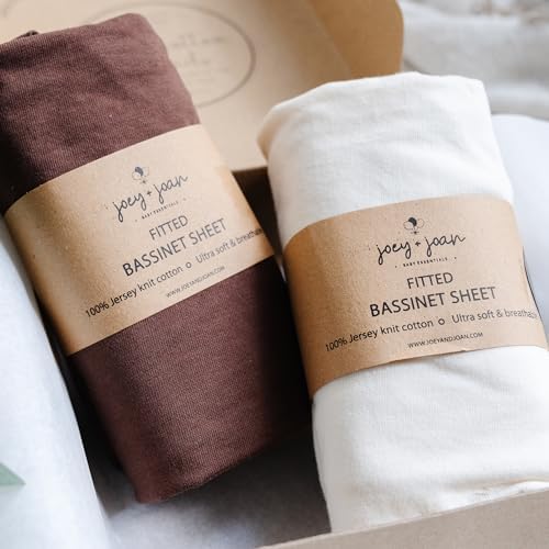Joey + Joan Bassinet Fitted Sheets by JoeyJoan