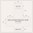 Great Bay Home Reversible Recliner Cover - Image 3
