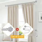 USFOOK Silver Curtain Holdbacks, Decorative Drapery Tiebacks, 2 Pack/1 Pair - Image 5