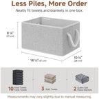 StorageWorks Storage Baskets for Shelves, Closet Organizers and Storage Bins - Image 6