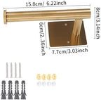 2 Pack No Drill Curtain Holdbacks Adhesive Curtain Tiebacks - Image 5