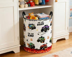 ESSME Laundry Basket, Monster Truck Hamper Collapsible Canvas Storage Bin - Image 6