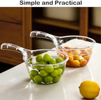 2-Pack Medium Transparent Plastic Water Ladle, Kitchen & Bathroom Scoop - Image 5