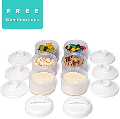 Termichy Stackable Formula Dispenser Portable: Milk Powder Container to go - Image 3