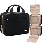 NISHEL Travel Toiletry Bag for women, Portable Hanging makeup Organizer by NISHEL