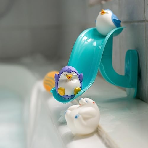 Nuby Penguin Slide Bath Toy Play Set - Image 5