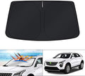 KUST Windshield Sun Shade for 2019-2025 Cadillac XT4 Accessories Window Sun by KUST
