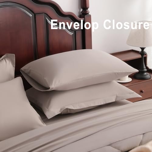 NTBAY Queen Microfiber Bed in a Bag, Comforter Set 7 Piece - Image 5