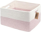 COMFY-HOMI Cotton Rope Woven Basket by COMFY-HOMI