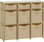 Cube Storage Organizer with Storage Bins Included by Neaterize