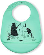 Modern Twist Bucket-Bib 100% Food-Grade Silicone, Waterproof and Reusable by ModernTwist