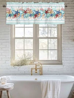 Vandarllin Coastal Beach Kitchen Curtains Valances - Image 6