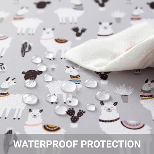 Splat Mat for Under High Chair, Waterproof Washable High Chair Floor Mat - Image 3