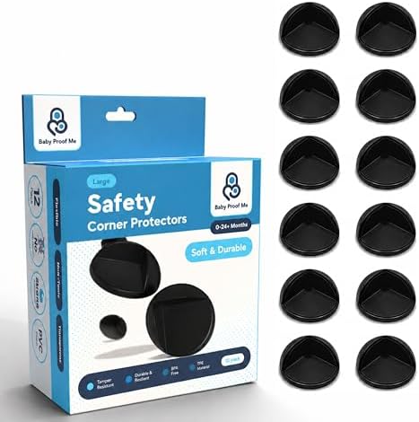 Baby Proof Me 12 Large Table Corner Protectors by BabyProofMe
