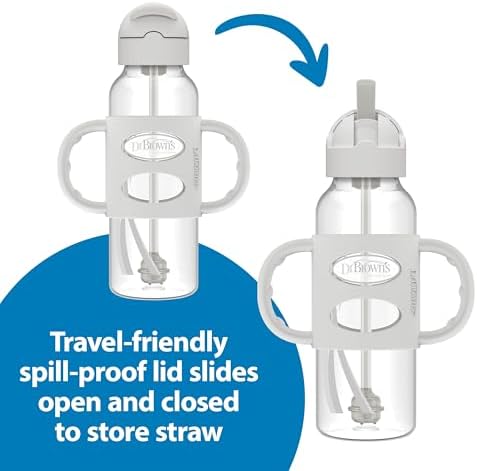 Dr. Brown's Narrow Sippy Straw Bottle - Image 4